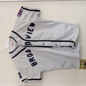 Distressed Vintage Little League Jersey Rawlings Medium Boys, Women's Small
